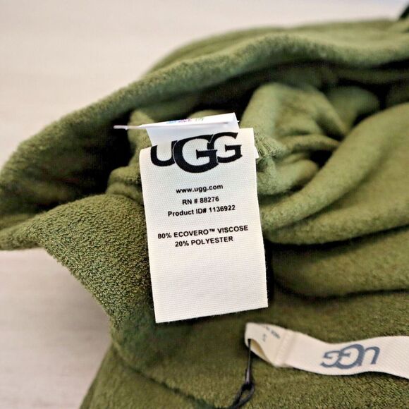 UGG 1136922 Men's Sz S Burnt Olive Green Brantley Brushed Terry Jogger Pants $98 - Picture 12 of 13